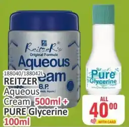 KitKat Cash and Carry REITZER Aqueous Cream offer