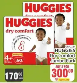KitKat Cash and Carry Huggies Dry Comfort Jumbo Pack offer