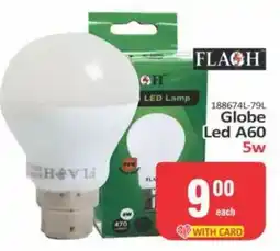 KitKat Cash and Carry Flash Globe Led A60 offer
