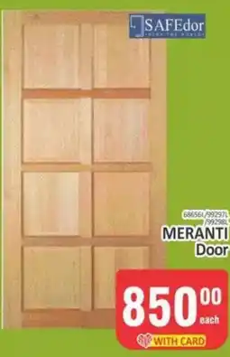 KitKat Cash and Carry SAFEdoor MERANTI Door offer