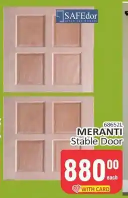 KitKat Cash and Carry SAFEdor MERANTI Stable Door offer