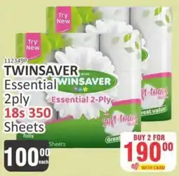 KitKat Cash and Carry TWINSAYER Essential 2-Ply offer