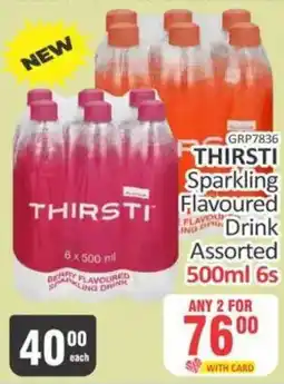 KitKat Cash and Carry Thirsti Sparkling Flavoured Drink Assorted offer