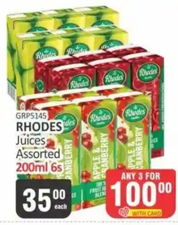 KitKat Cash and Carry Rhodes Juices Assorted offer