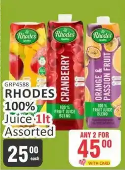 KitKat Cash and Carry Rhodes 100% Juice Assorted offer