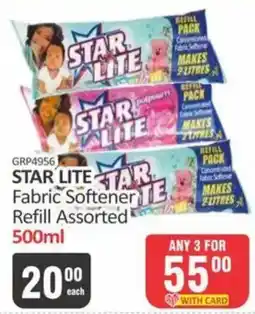 KitKat Cash and Carry STAR LITE Fabric Softener Refill Assorted offer