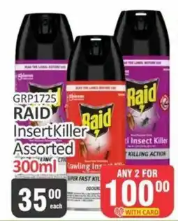 KitKat Cash and Carry Raid Insect Killer Assorted offer