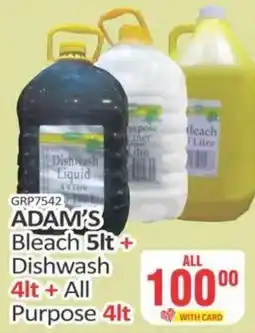KitKat Cash and Carry ADAM'S Bleach Dishwash All Purpose offer