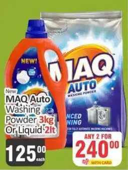 KitKat Cash and Carry MAQ Auto Washing Powder or Liquid offer