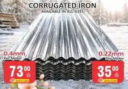 KitKat Cash and Carry Corrugated Iron offer