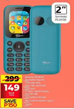 Choppies Blue F210 offer