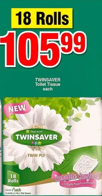 TWINSAYER Toilet Tissue