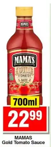 Choppies MAMAS Gold Tomato Sauce offer