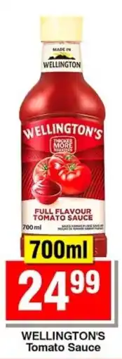 Choppies WELLINGTON'S Tomato Sauce offer