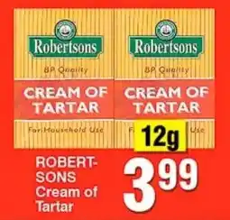 Choppies Robertsons Cream of Tartar offer