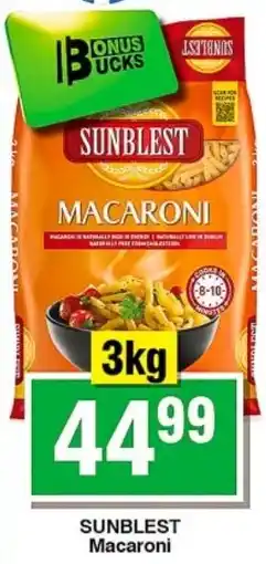Choppies SUNBLEST Macaroni offer