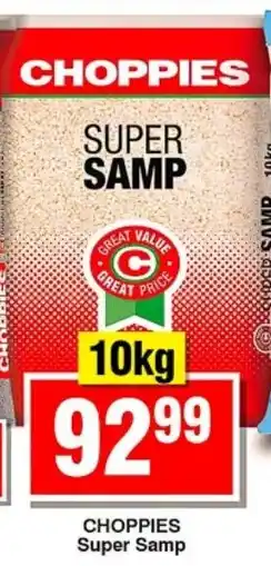 Choppies Choppies Super Samp offer