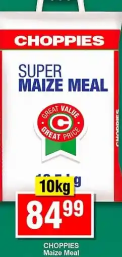 Choppies Choppies Super Maize Meal offer