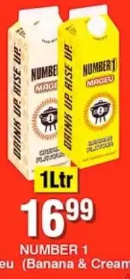 Choppies NUMBER 1 Mageu offer