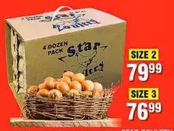 Choppies Star Poultry Eggs offer
