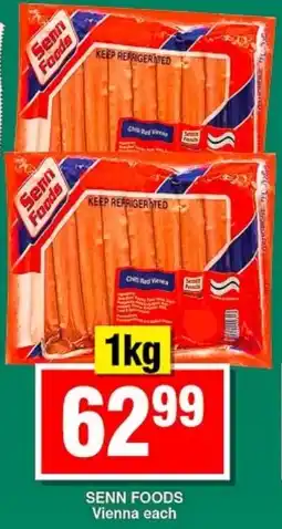 Choppies SENN FOODS Vienna offer