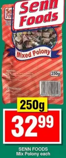 Choppies Senn Foods Mixed Polony offer