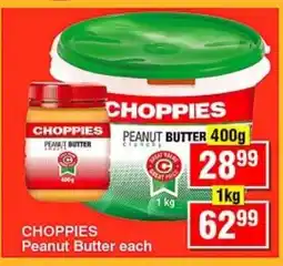 Choppies CHOPPIES Peanut Butter offer