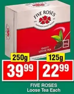 Choppies FIVE ROSES Loose Tea offer