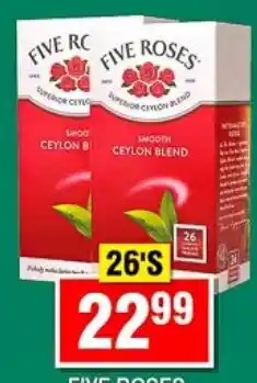 Choppies Five Roses Smooth Ceylon Blend offer