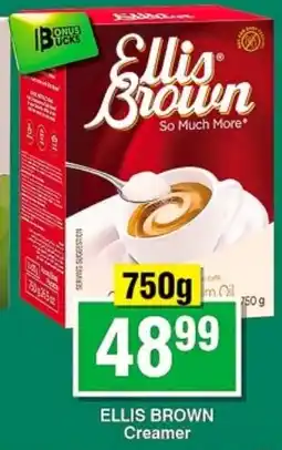 Choppies ELLIS BROWN Creamer offer