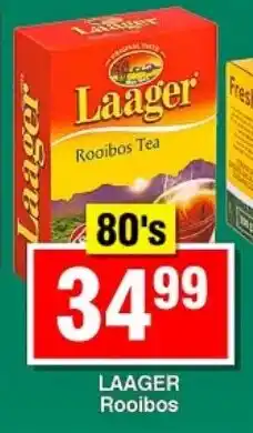 Choppies Laager Rooibos Tea offer