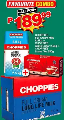 Choppies CHOPPIES FAVOURITE COMBO offer