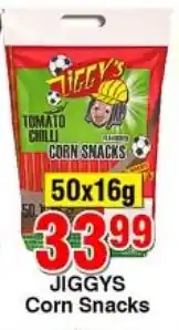 Choppies JIGGYS Corn Snacks offer