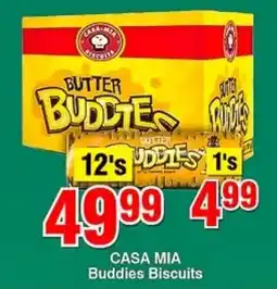 Choppies Casa Mia Buddies Biscuits offer