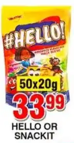 Choppies HELLO OR SNACKIT offer