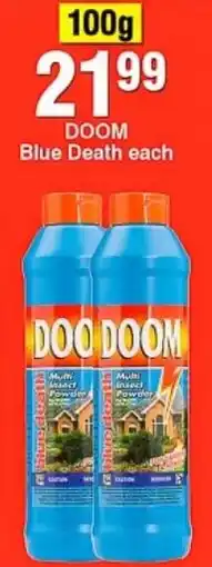 Choppies DOOM Blue Death offer