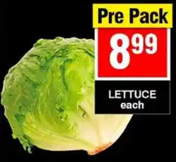 Choppies Lettuce offer