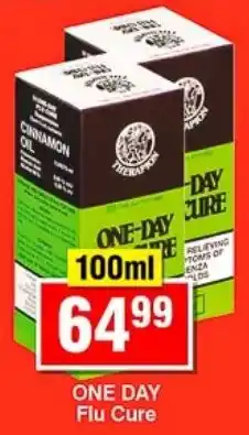 Choppies ONE DAY Flu Cure offer