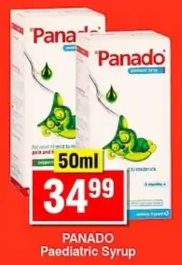 Choppies PANADO Paediatric Syrup offer