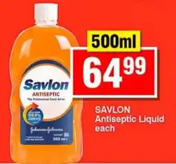 Choppies SAVOLON Antiseptic Liquid offer