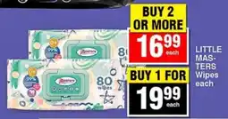 Choppies Little Masters Wipes offer
