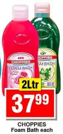 Choppies CHOPPIES Foam Bath offer