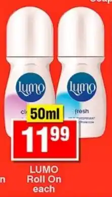 Choppies LUMO Roll On offer
