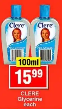 Choppies CLERE Glycerine offer