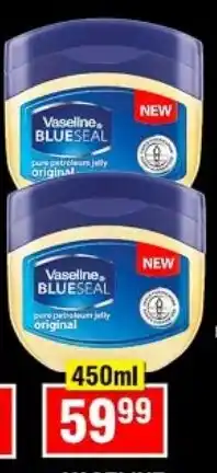 Choppies Vaseline BLUESEAL pure petroleum jelly original offer