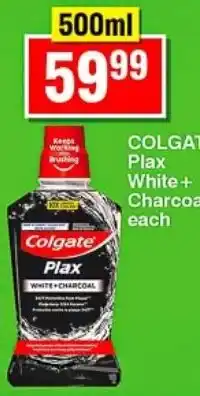 Choppies Colgate Plax White+Charcoal offer