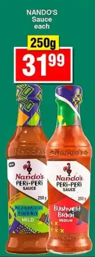 Choppies Nando's Peri-Peri Sauce offer