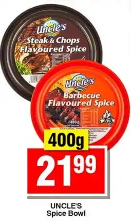 Choppies Uncle's Spice Bowl offer