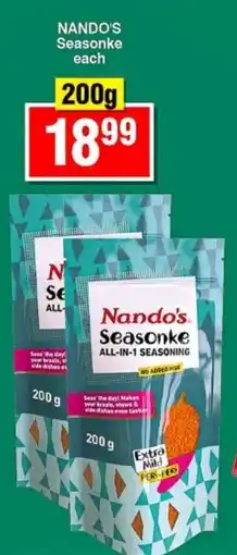 Choppies Nando's Seasonoke offer