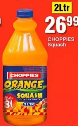 Choppies Choppies Orange Squash offer